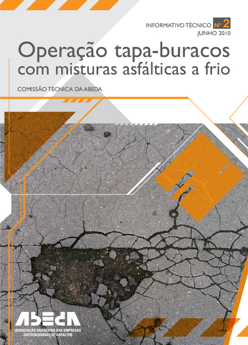 Operação tapa-buracos com misturas asfálticas a frio Nº2
